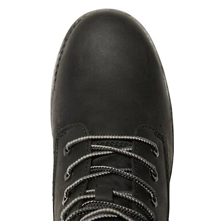 Boots garçon en cuir Noir foncé 5 - vertbaudet enfant 