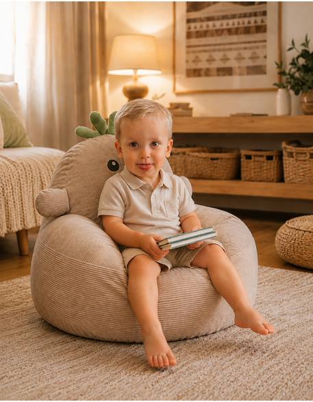 Fauteuil bébé cactus pico Beige 2 - vertbaudet enfant 