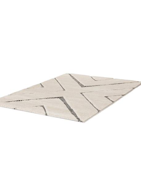 Tapis super doux à reliefs décoratifs kenza Beige sable 3 - vertbaudet enfant 