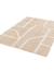 Tapis doux à relief en polyester recyclé murmure Beige sable+Blanc pur 6 - vertbaudet enfant 