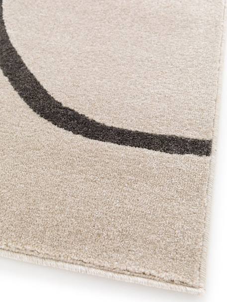 Tapis géométrique doux et confortable bilbao Beige sable+Vert naturel 5 - vertbaudet enfant 