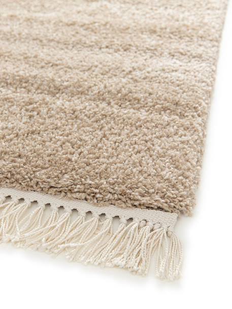 Tapis épais à franges doux et raffiné nile Brun naturel 4 - vertbaudet enfant 
