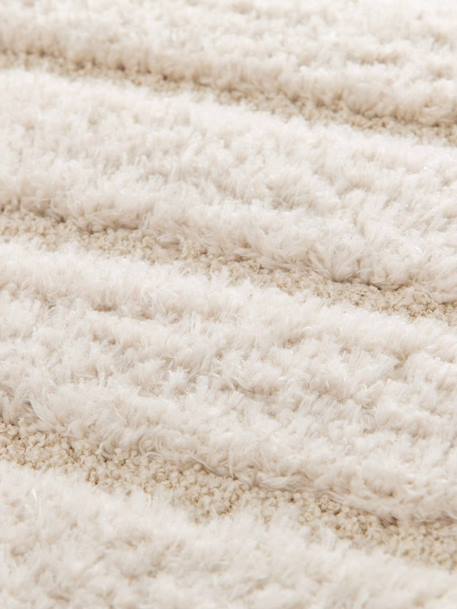 Tapis à relief en polyester recyclé eolya Beige sable+Blanc pur 11 - vertbaudet enfant 