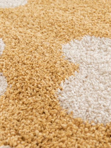 Tapis enfant épais et confortable fleurs Jaune naturel+Rose poudrée+Vert naturel 5 - vertbaudet enfant 