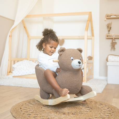 Ours à bascule bébé Marron 1 - vertbaudet enfant 