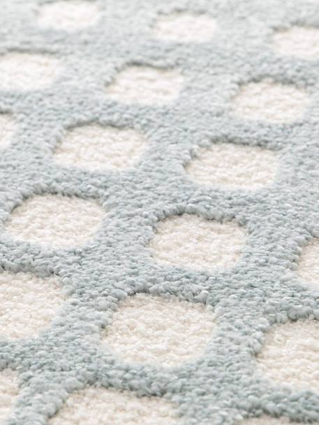 Tapis à relief doux et élégant pixel Beige sable+Bleu naturel+Brun naturel 9 - vertbaudet enfant 