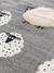 Tapis enfant en coton petits moutons Gris minéral 3 - vertbaudet enfant 