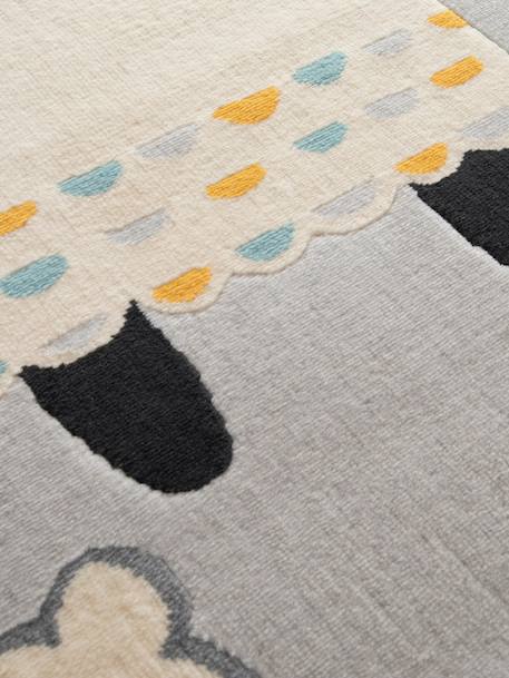 Tapis enfant doux et antistatique jolly Gris minéral 4 - vertbaudet enfant 