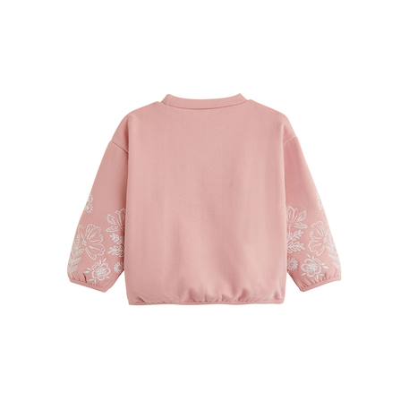 Sweat-shirt enfant en molleton cléo Rose 3 - vertbaudet enfant 