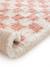 Tapis damier poils longs doux et volumineux checkers Beige sable+Bleu naturel+Gris minéral+Jaune naturel+Rose poudrée+Terracotta+Vert naturel 27 - vertbaudet enfant 