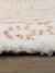 Tapis shaggy poils longs motif contemporain boho Terracotta 6 - vertbaudet enfant 
