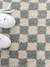 Tapis damier poils longs doux et volumineux checkers Beige sable+Bleu naturel+Gris minéral+Jaune naturel+Rose poudrée+Terracotta+Vert naturel 39 - vertbaudet enfant 
