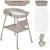 Table à langer mobile rosie sur roulettes avec matelas moelleux Beige sand 1 - vertbaudet enfant 