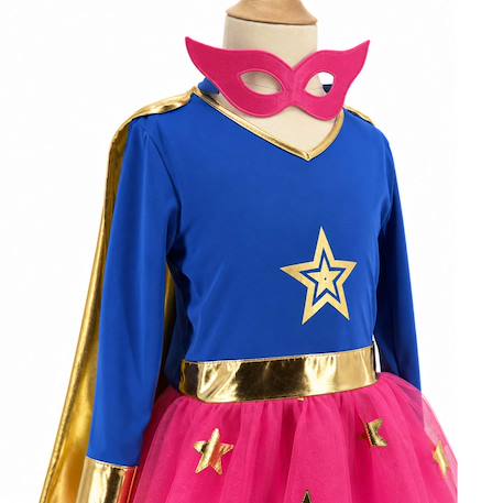 Déguisement enfant super héroïne Bleu 4 - vertbaudet enfant 