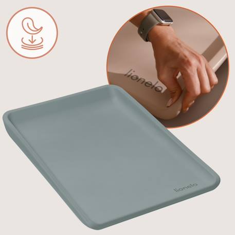 Matelas à langer en mousse megs 70 x 50 cm imperméable Beige sand+Grey dove 9 - vertbaudet enfant 