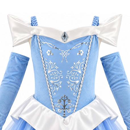 Déguisement enfant robe de princesse julia Bleu 4 - vertbaudet enfant 
