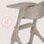Chaise haute évolutive 2en1 beny de 6 à 36 mois Beige sand+Beige taupe+Green sage 4 - vertbaudet enfant 