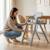Chaise haute évolutive matt réglable en hauteur et pliable jusqu’à 110 kg Grey stone 2 - vertbaudet enfant 