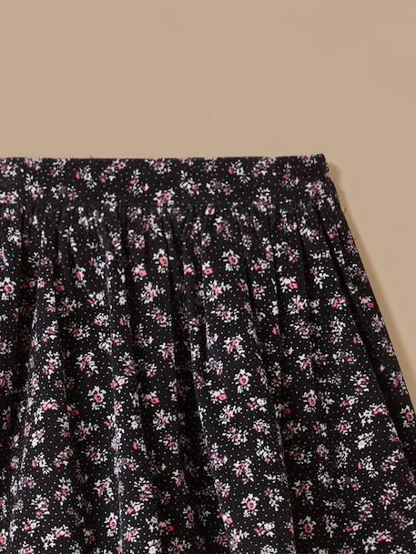 Jupe imprimée fille Imprimé confettis fonce 2 - vertbaudet enfant 