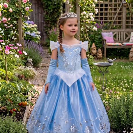 Déguisement enfant robe de princesse julia Bleu 3 - vertbaudet enfant 
