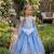 Déguisement enfant robe de princesse julia Bleu 3 - vertbaudet enfant 