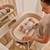 Table à langer mobile rosie sur roulettes avec matelas moelleux Beige sand 2 - vertbaudet enfant 