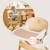 Chaise haute évolutive en bois 3en1 celia jusqu’à 110 kg avec réglage à une main Black wood+Grey wood+White cream+White natural wood 24 - vertbaudet enfant 
