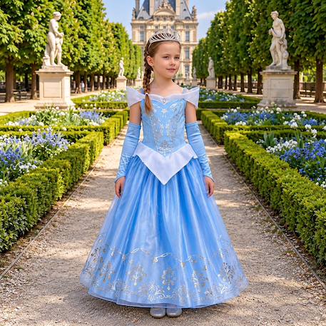 Déguisement enfant robe de princesse julia Bleu 1 - vertbaudet enfant 
