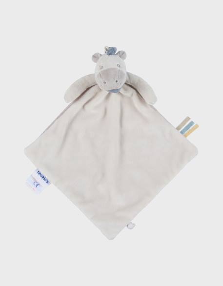 Doudou poney lino Blanc 1 - vertbaudet enfant 