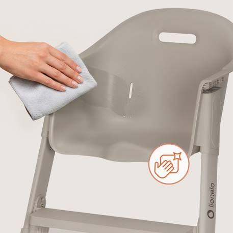 Chaise haute évolutive 2en1 beny de 6 à 36 mois Beige sand+Beige taupe+Green sage 6 - vertbaudet enfant 