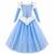 Déguisement enfant robe de princesse julia Bleu 2 - vertbaudet enfant 