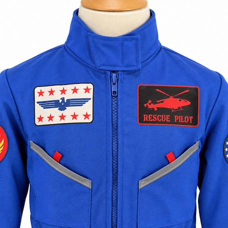 Déguisement enfant pilote d'hélicoptère Bleu 5 - vertbaudet enfant 