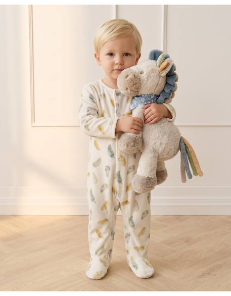 Peluche poney lino 40 cm Blanc 2 - vertbaudet enfant 