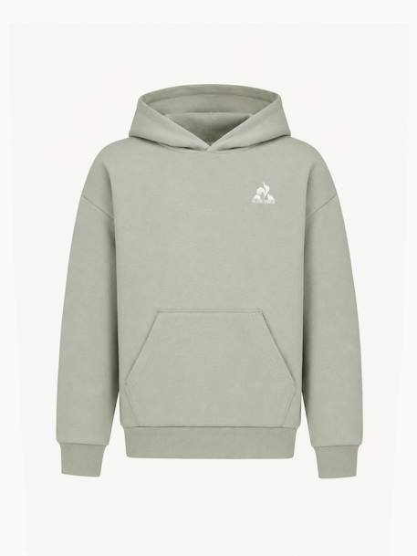 Sweat à capuche relax en molleton gratté kids seasonals Kaki 1 - vertbaudet enfant 