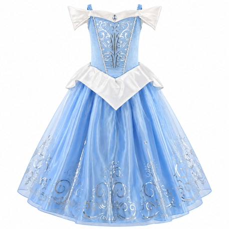 Déguisement enfant robe de princesse julia Bleu 5 - vertbaudet enfant 