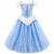 Déguisement enfant robe de princesse julia Bleu 5 - vertbaudet enfant 