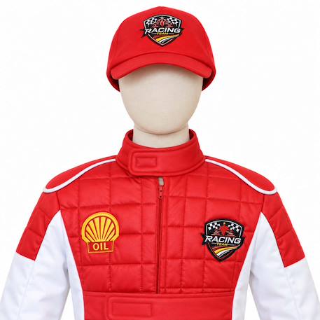 Déguisement enfant pilote de course avec casquette Bleu+Rouge 9 - vertbaudet enfant 