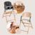 Chaise haute évolutive en bois 3en1 megan jusqu’à 110 kg avec plateau amovible Green wood+Grey wood 9 - vertbaudet enfant 
