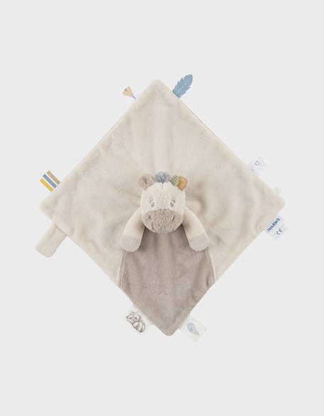 Doudou poney lino Blanc 1 - vertbaudet enfant 
