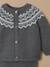 Ensemble motif jacquard bébé Gris chine 2 - vertbaudet enfant 