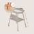Table à langer mobile rosie sur roulettes avec matelas moelleux Beige sand 3 - vertbaudet enfant 