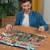 Puzzle le marché de noël 1000 pcs Rouge 4 - vertbaudet enfant 
