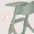 Chaise haute évolutive 2en1 beny de 6 à 36 mois Beige sand+Beige taupe+Green sage 16 - vertbaudet enfant 