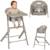 Chaise haute évolutive 2en1 beny de 6 à 36 mois Beige sand+Beige taupe+Green sage 1 - vertbaudet enfant 