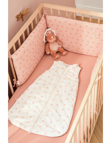 Gigoteuse  imprimé libellules en jersey Blanc 3 - vertbaudet enfant 