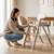 Chaise haute évolutive matt réglable en hauteur et pliable jusqu’à 110 kg Beige sand+Grey stone 2 - vertbaudet enfant 