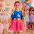 Déguisement enfant super héroïne Bleu 1 - vertbaudet enfant 