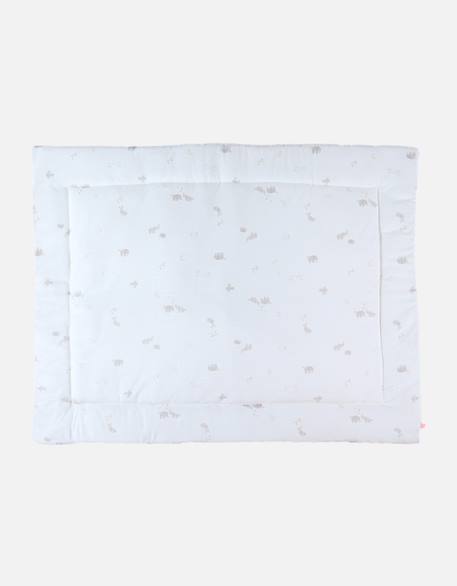 Tapis de parc veloudoux - bali Blanc 4 - vertbaudet enfant 