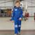 Déguisement enfant pilote d'hélicoptère Bleu 1 - vertbaudet enfant 