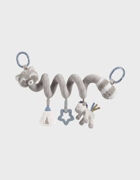 Spirale d'activités bébé raku lino & pico Blanc 1 - vertbaudet enfant 